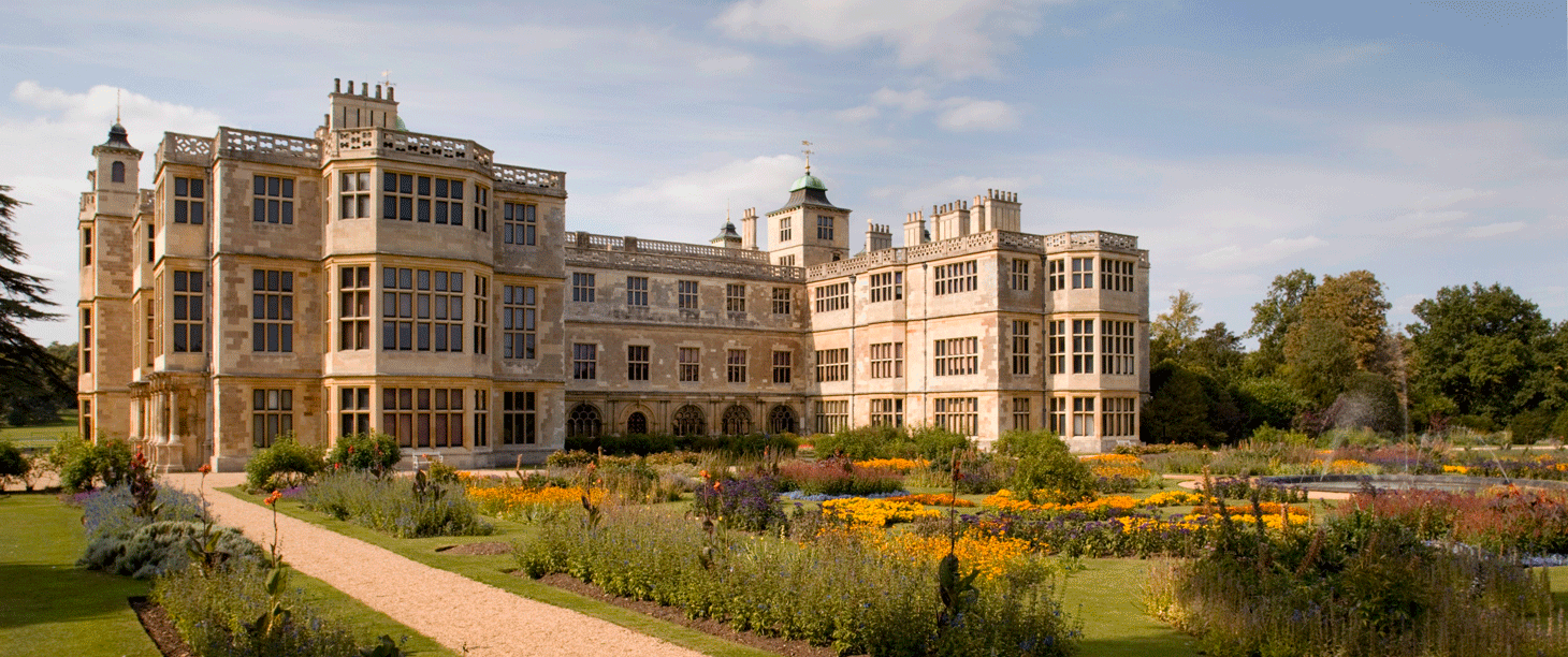 Image: A view of Audley End House and Gardens