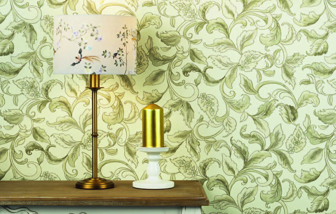 Marble Hill aged brass table lamp