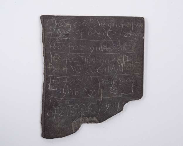 Slate Inscriptions Battle Abbey Collection | English Heritage