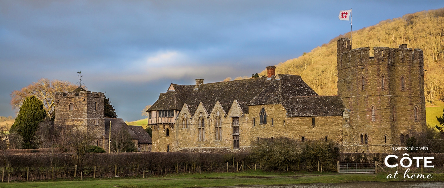 Image: Exterior of Stokesay Castle in Shropshire