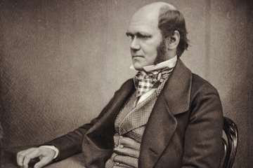 Image: Charles Darwin (copyright Historic England)