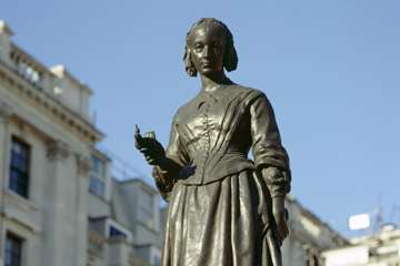 Image: Florence Nightingale statue (copyright Historic England)