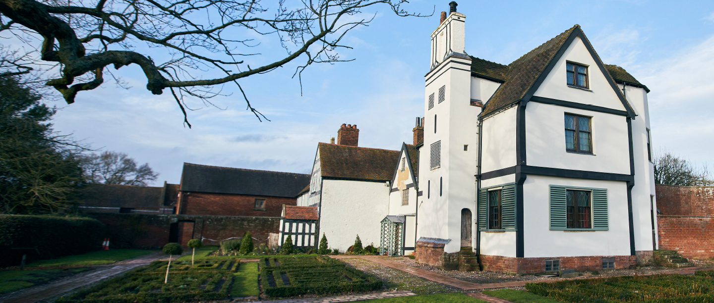 Image: Boscobel House in Shropshire