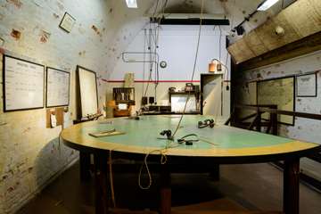 Image: operations room in the secret tunnels