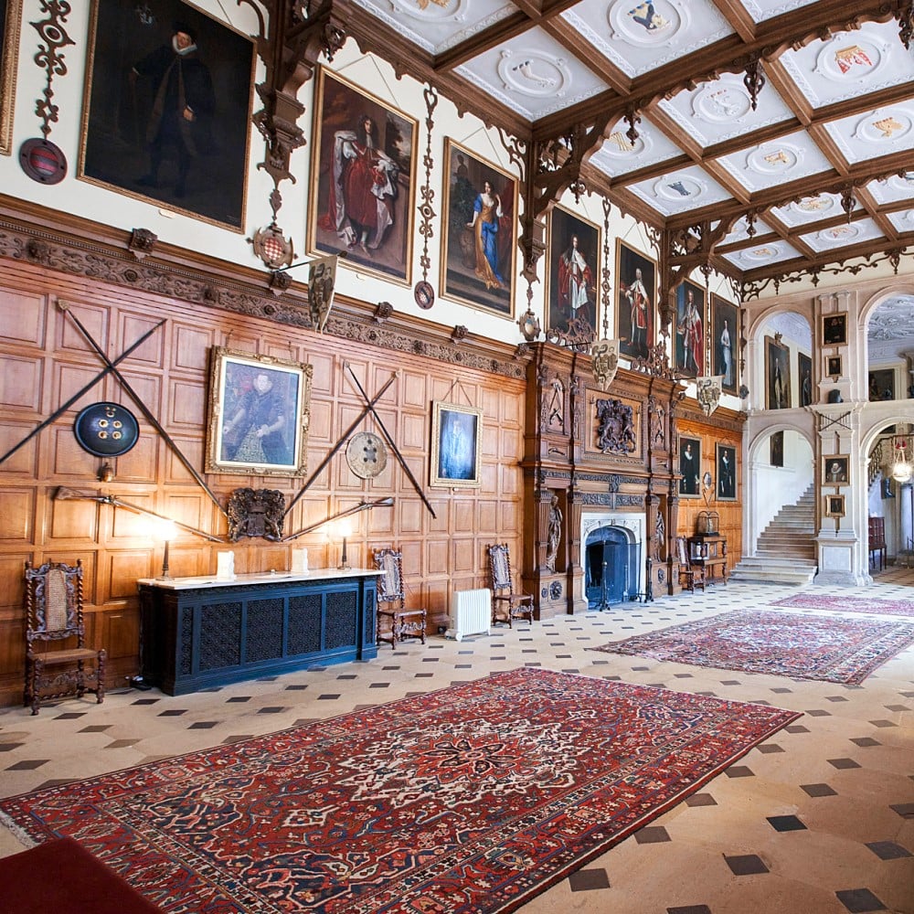 Photo of an ornate room at Audley End House in Essex