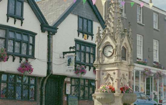 Image: Great Torrington village centre (copyright Historic England)