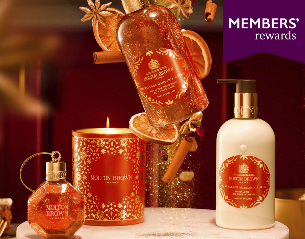 Members' Rewards Molton Brown English Heritage