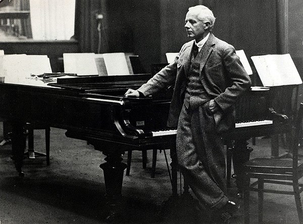 Béla Bartók in the 1930s, when he often visited London