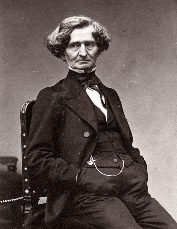 Hector Berlioz in about 1860