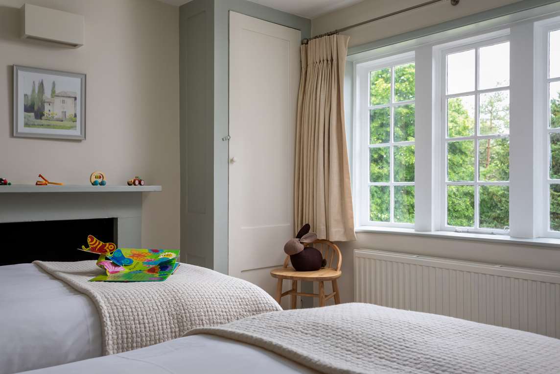 Twin bedroom, first floor Twin bedroom, first floor