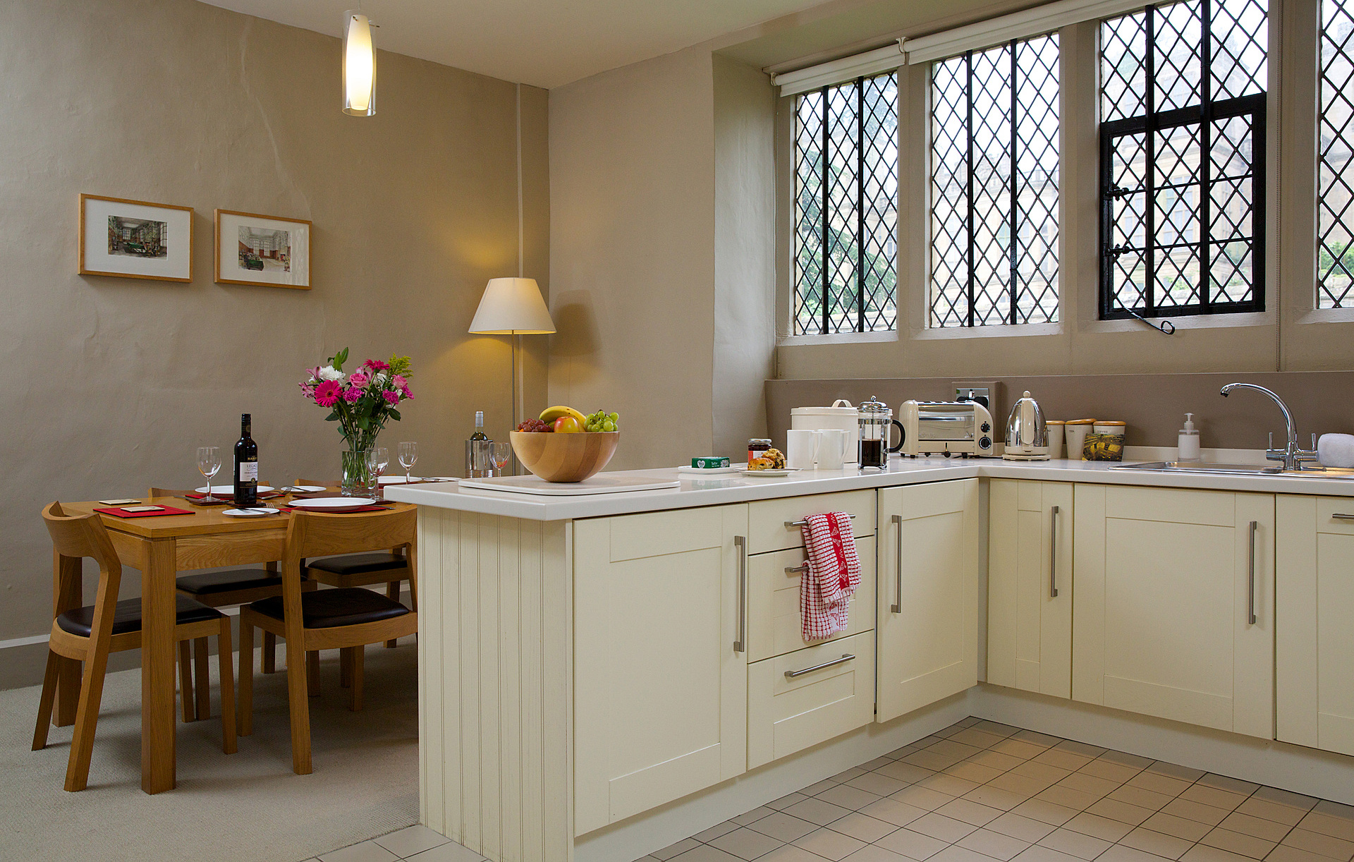 kitchen and dining room, ground floor