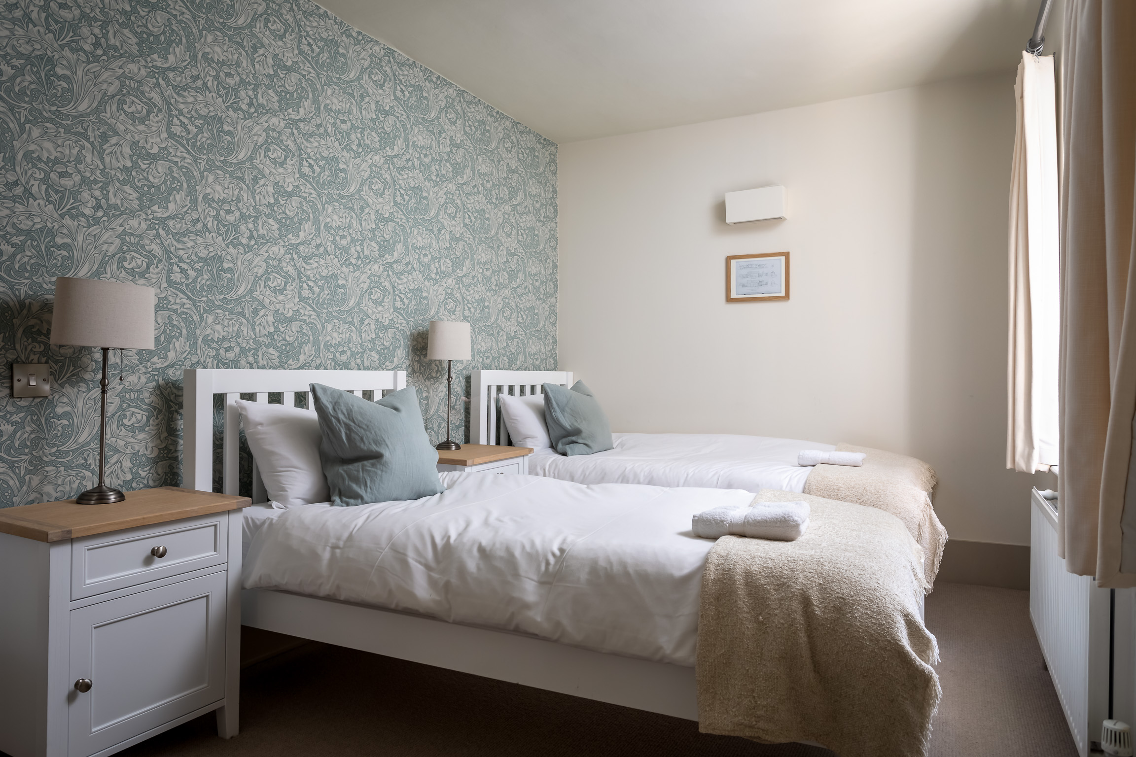 Twin bedroom, first floor