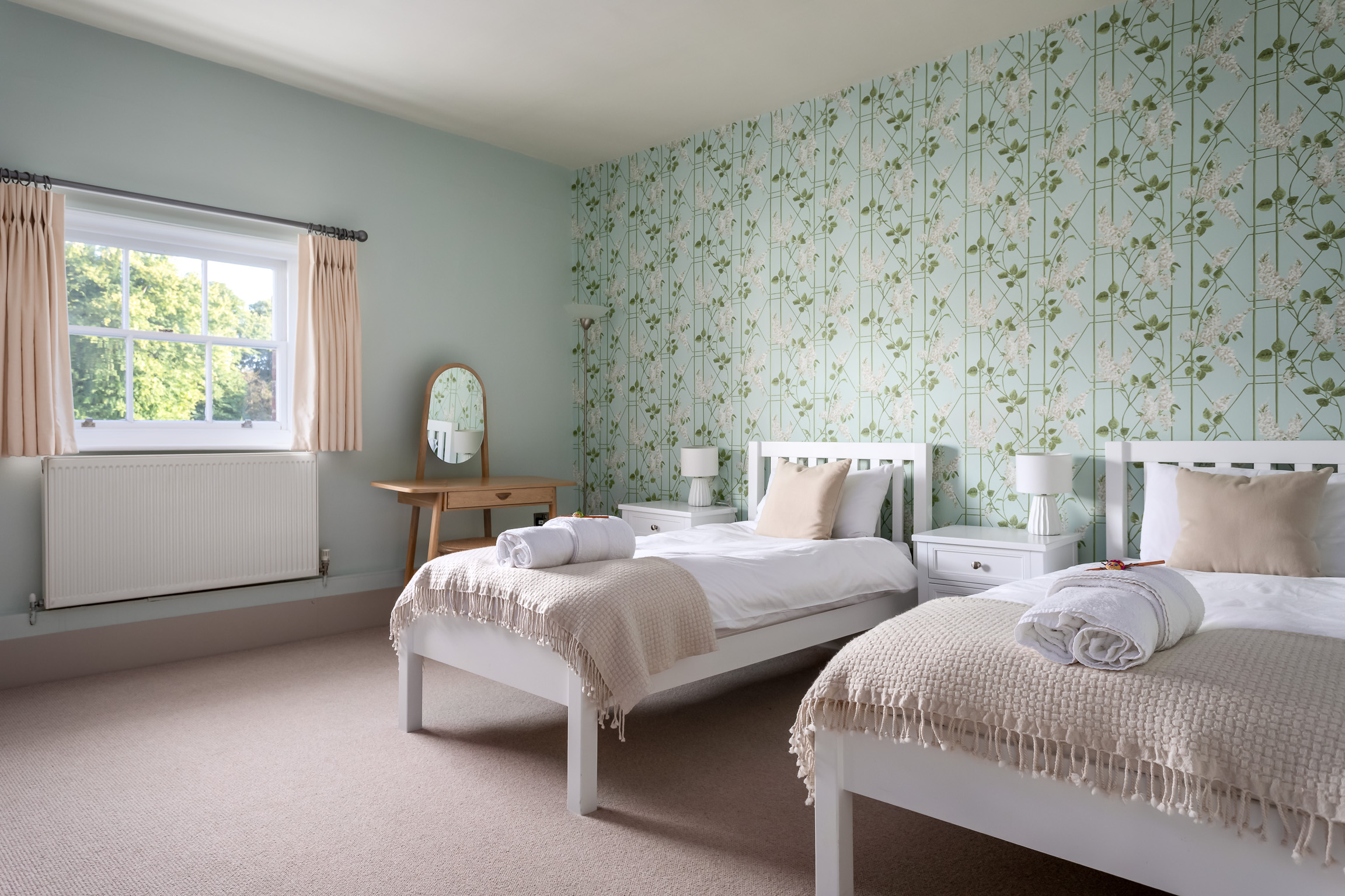 Twin bedroom, first floor