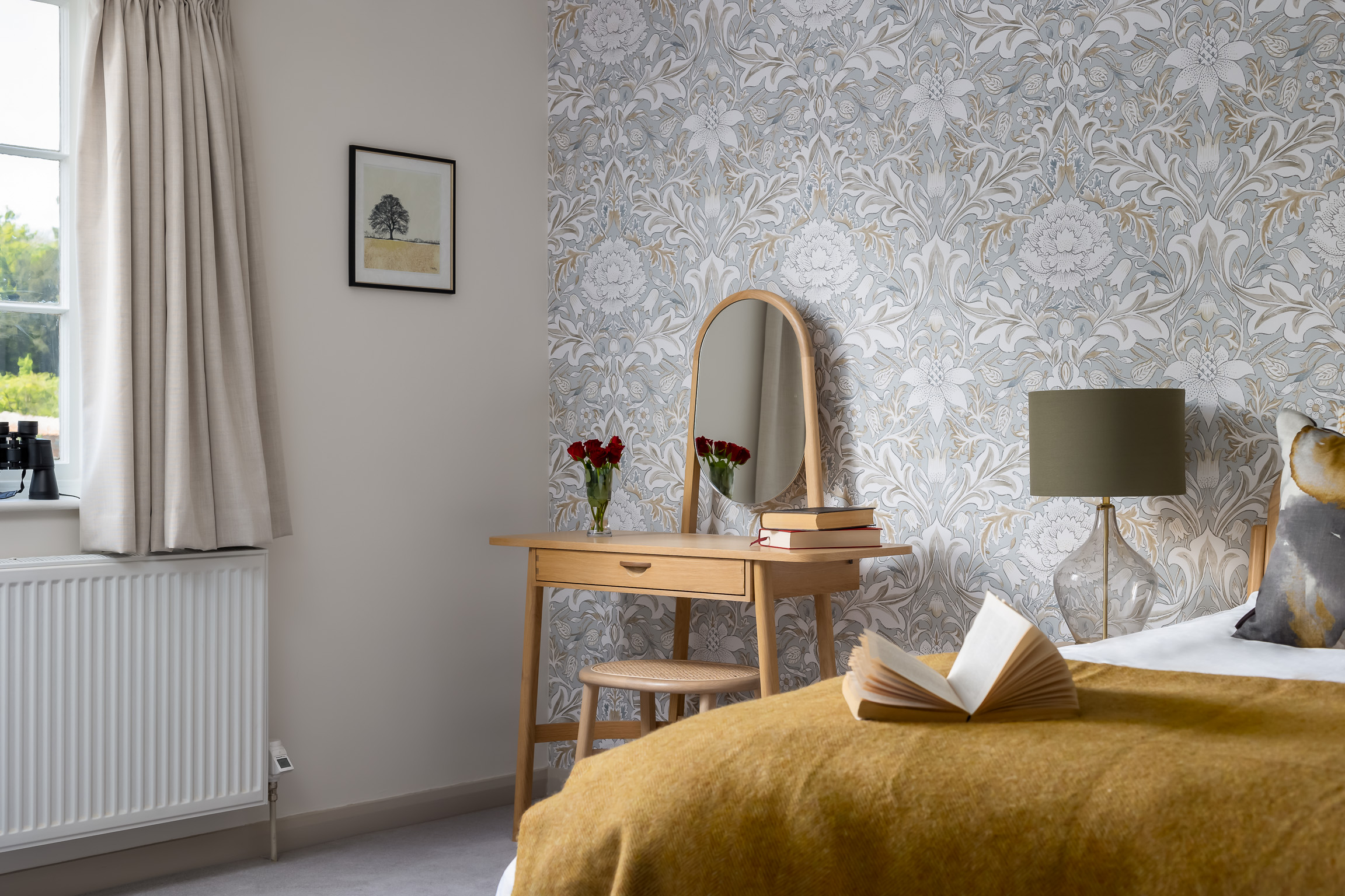 Master bedroom, first floor 