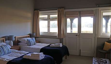 Twin bedroom, ground floor Twin bedroom, ground floor