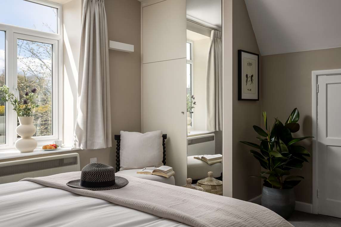 Master bedroom, first floor  Master bedroom, first floor