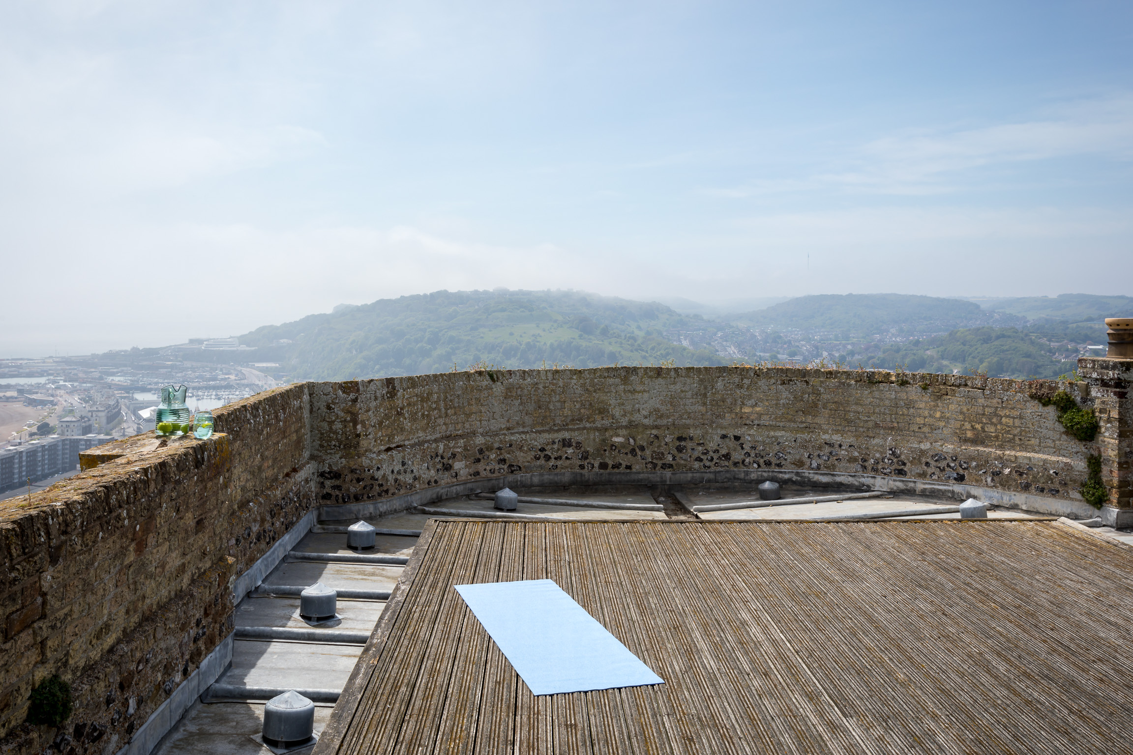 Private rooftop terrace