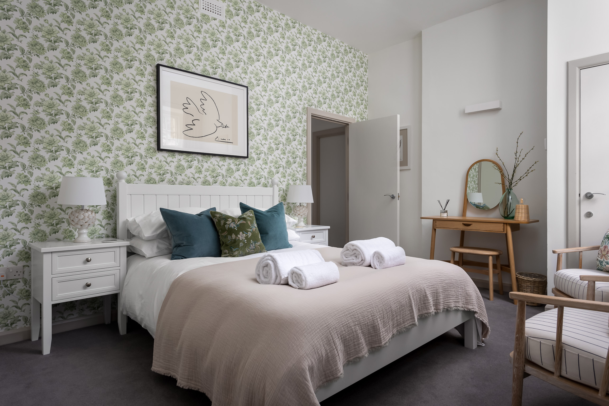 Master bedroom, upper ground floor