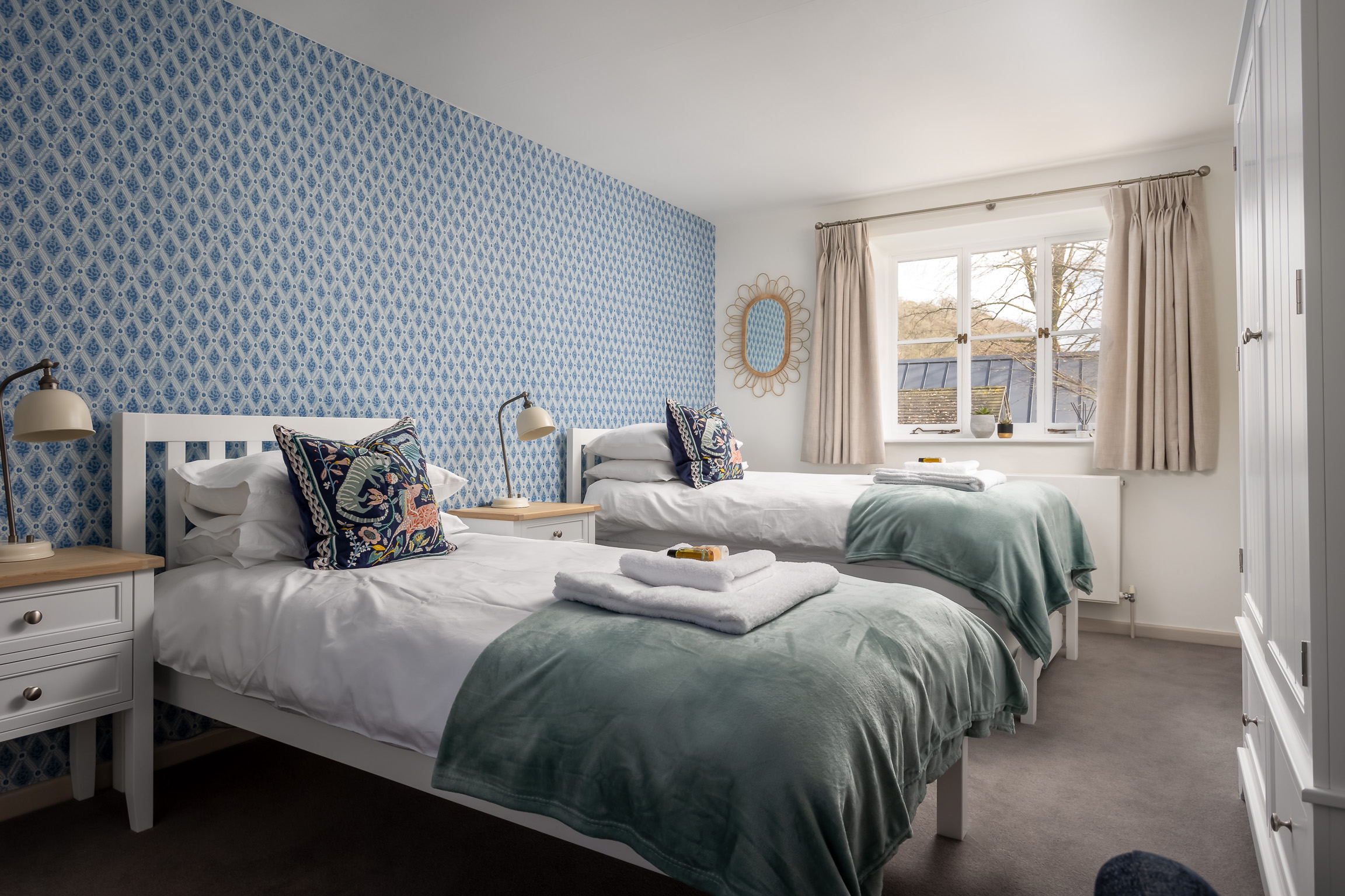 Twin bedroom, first floor 