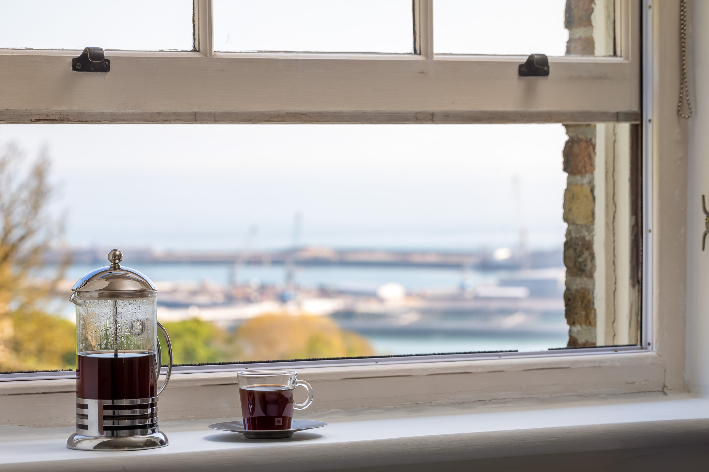 View from master bedroom