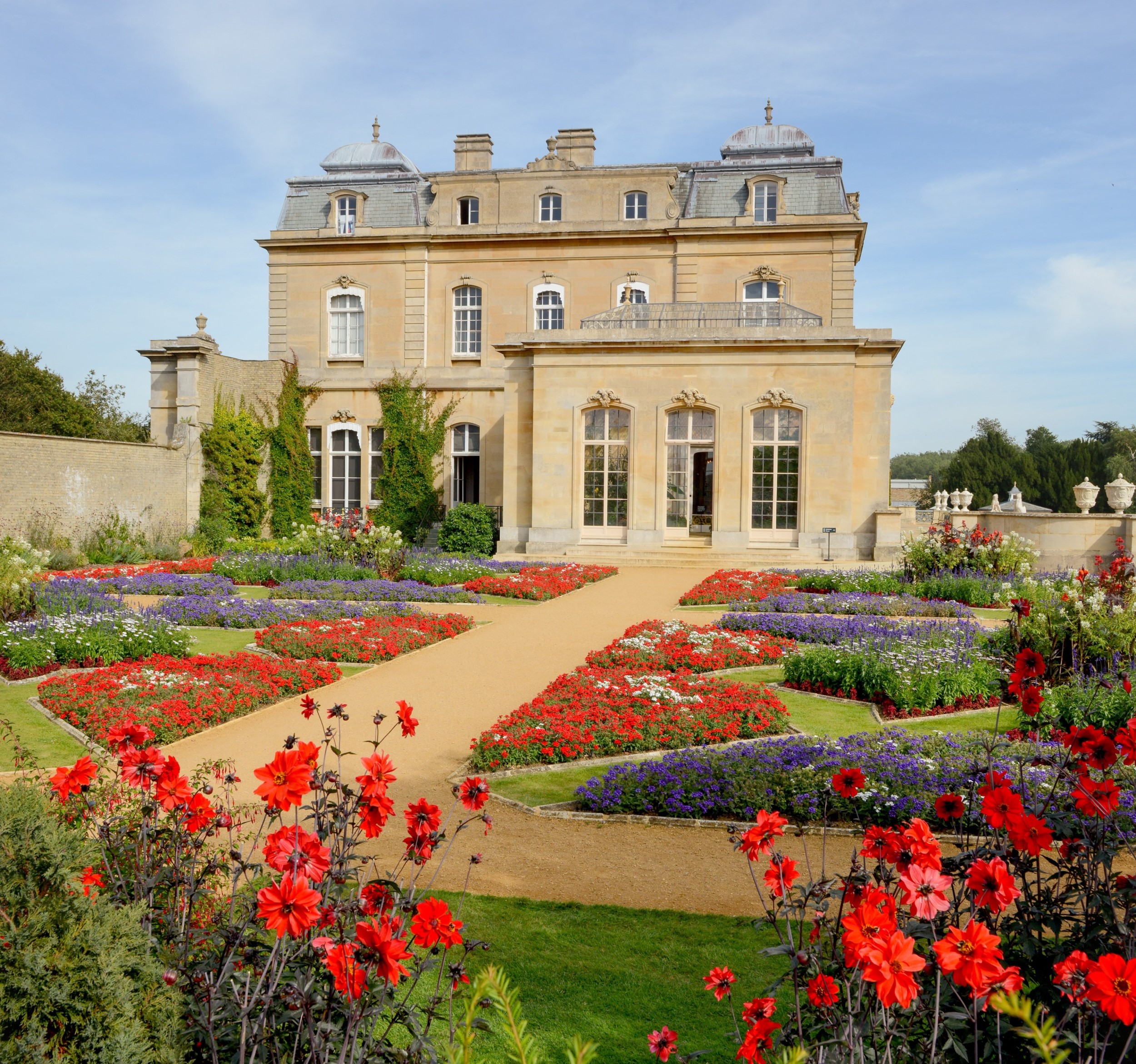 Image: A parterre garden at Wrest Park