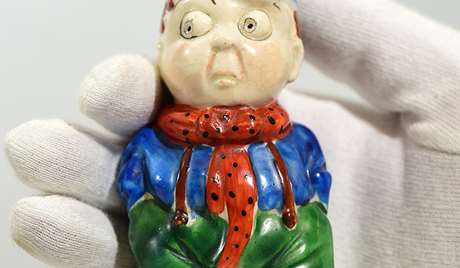 ‘Conchy’ figurine ‘Conchy’ figurine