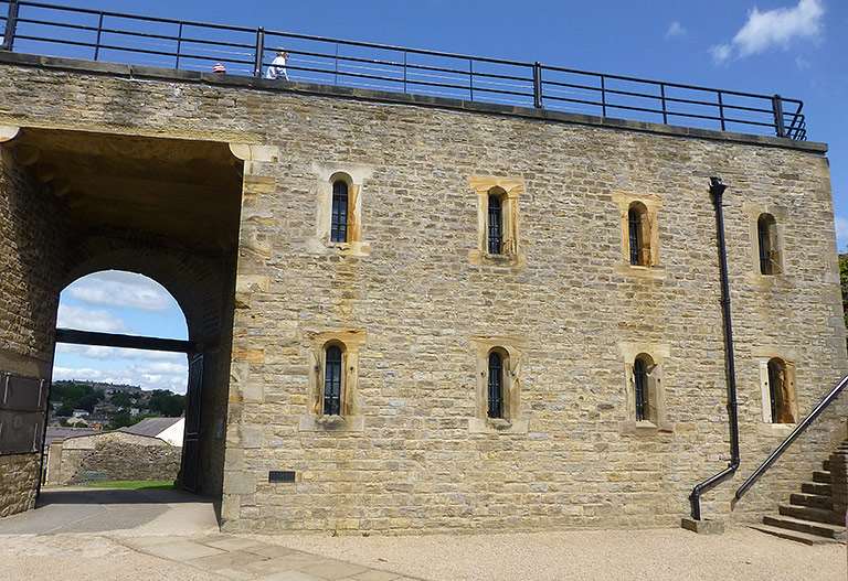 The Richmond Castle cell block The Richmond Castle cell block