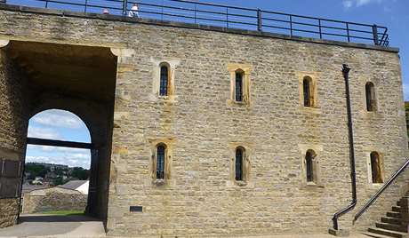 The Richmond Castle cell block The Richmond Castle cell block