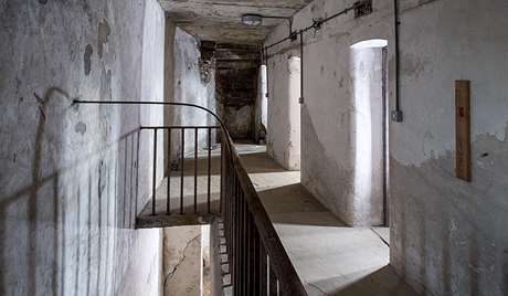 Cell block interior Cell block interior