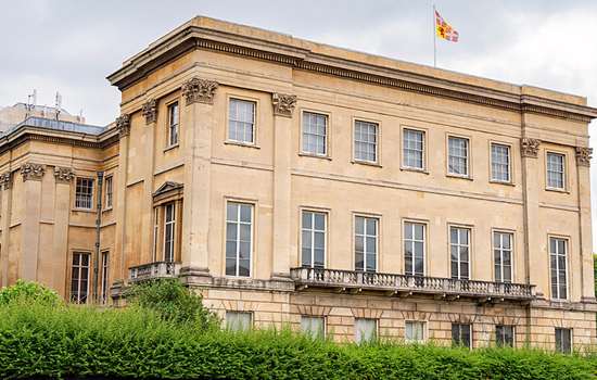 The rear exterior of Apsley House The rear exterior of Apsley House