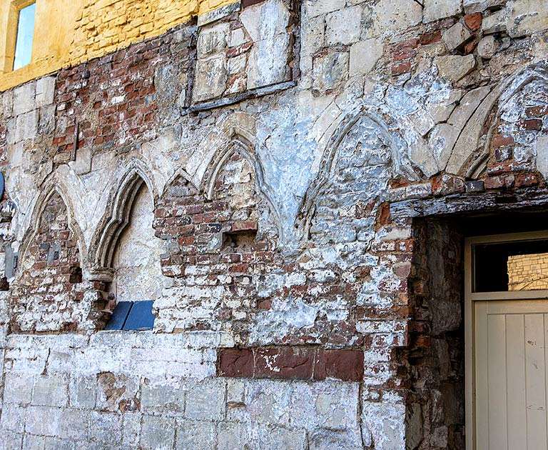 Remains of the laver Remains of the laver