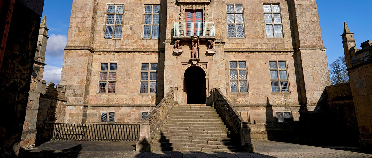 The entrance to Bolsover Castle