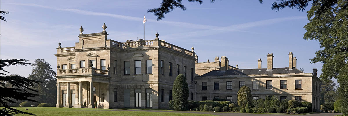 The east front of Brodsworth Hall