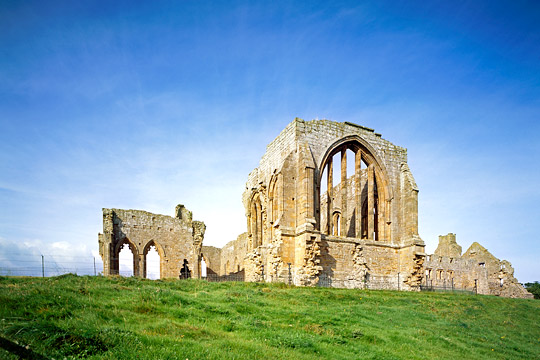 Egglestone Abbey from the north-east