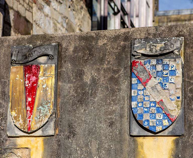 Painted shields Painted shields