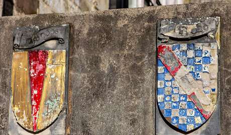 Painted shields Painted shields