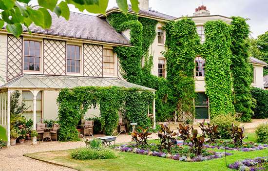 The exterior of Down House The exterior of Down House