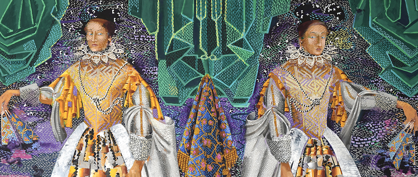 ‘A Dance to the Music of Time (Cecil after Larkin)’, by Stephen Farthing, 2020–21