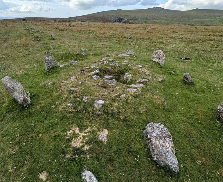 Burial cairn
