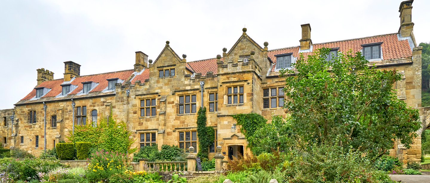 The 17th century building at Mount Grace Priory.