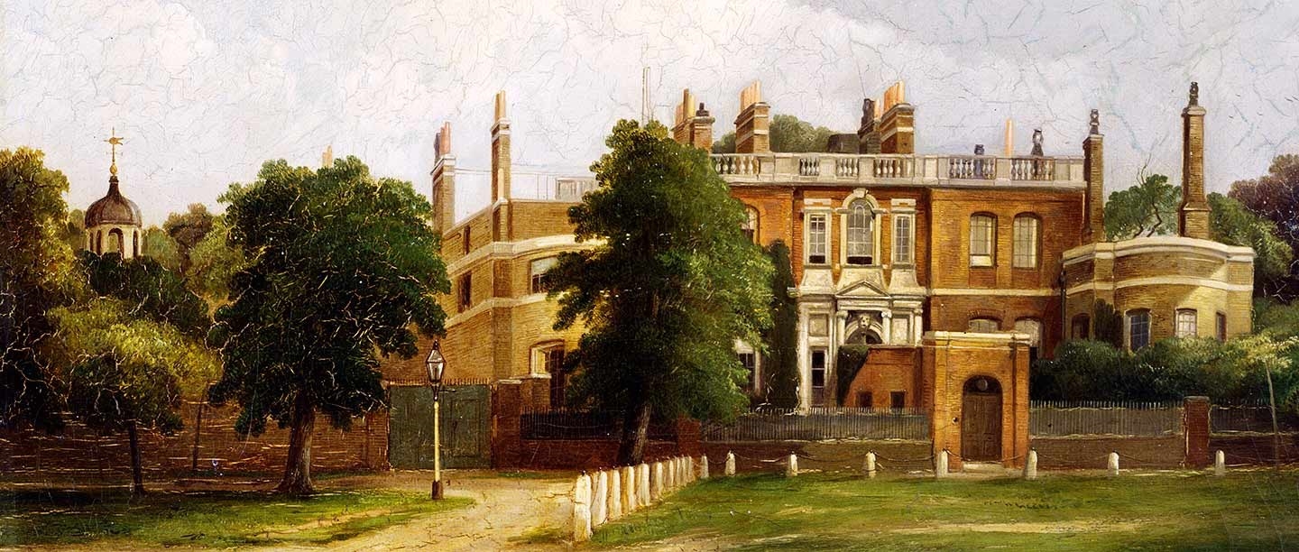 Ranger’s House, painted in 1884 by Anthony de Bree (© Historic England, courtesy Museum of London)