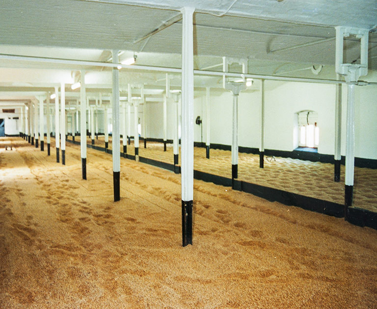 Malting floor