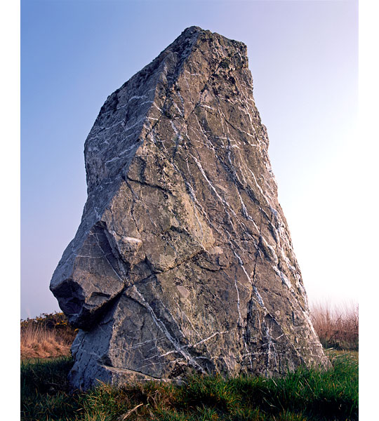The largest and heaviest monolith in Cornwall with an intricate array of quartz seams
