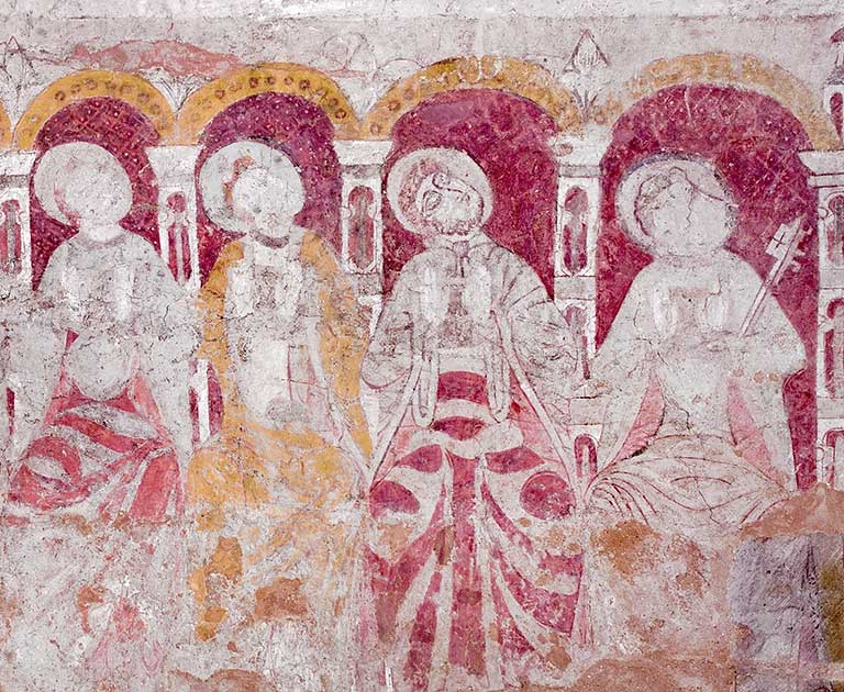 The Apostles (chancel, early 12th century)