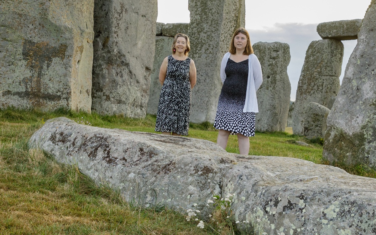 Jennifer Banks with her daughter today