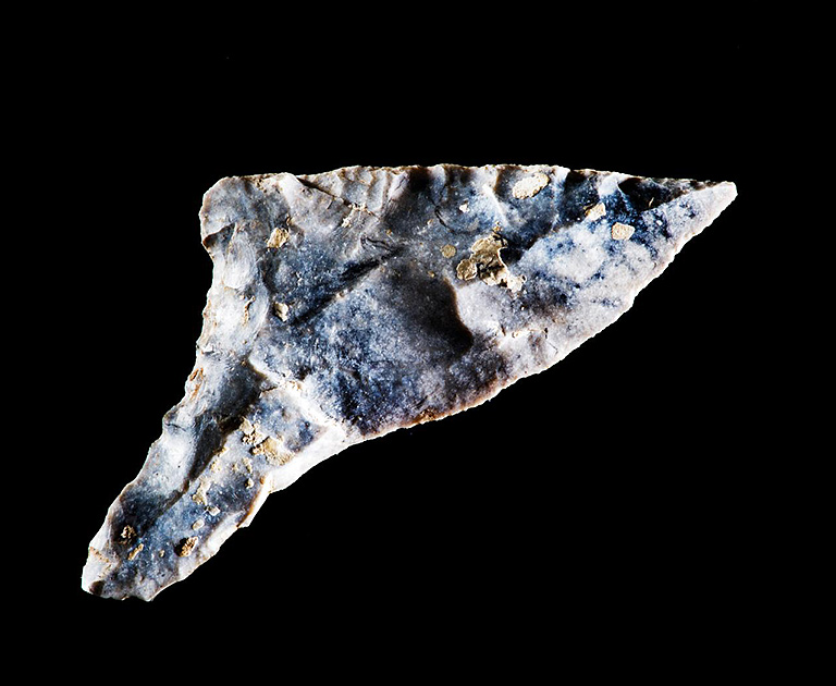 Oblique arrowhead