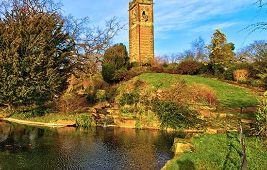 The thin, tall Cabot tower in Bristol The thin, tall Cabot tower in Bristol